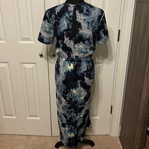 Open Edit Ruched Detail Midi Dress - Picture 10 of 13